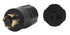 ONETAK NEMA L14-30P to 5-15R 5-20R 30 Amp Twist Lock Adapter for Generator Welder Dryer EV Charger Power Cord