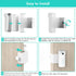 Pefecon Commercial Anti-Theft Blink Doorbell Mount, Heavy Duty Metal Door Mount for All-New Blink Video