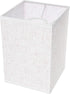Baluue Rectangular Linen Lamp Shade 7.87X5.51X5.51 Inch Table Lamp Cover for Floor and