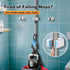 6 Pack funest Mop and Broom Holder Wall Mount, No Drill Needed Self Adhesive, Non-Slip Mop Grippers for Tile Walls