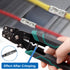 smseace 80pcs Non Insulated Butt Connectors Kit - 4/6/8AWG with Heat Shrinkable Tube for Automotive and Marine