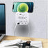 Tech2 3-Outlet Surge Protector Power Strip with 2 USB Charging Ports, ETL Certified for Home, School, or Office