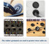 188 Grommet Vrupin Pieces Rubber Kit Rubber Plugs for Round Holes, Wiring, Electrical, Plumbing, and More
