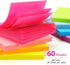 Early Buy 24 Pads Sticky Notes, 8 Bright Color Self-Stick Notes, 3 in x 3 in, 60 Sheets/Pad