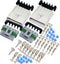 2-Pack 30Amp Metri-Pack Waterproof Connector Terminals and Seals for 10-12 AWG Conductors (5-PIN)