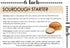 Besttile 30 4 6 inches Pcs Sourdough Starter Feeding Care Instruction Cards * Nurturing Sourdough Starter Guide Starter