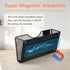 MFTEK Magnetic File Holder, 3 Pockets Wall File Folders, No Drilling Magnetic Paper Holder for Document and Mail