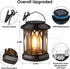 2 Pack Hanging Solar Lanterns Outdoor Waterproof - Lanterns Decorative Outdoor Patio Decor with Clip Solar Lantern