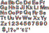 Hygloss Products 3 Inch Bulletin Board Letters and Numbers – Punch Out Smiley Faces Design Combo – 350 Pieces