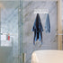 Kuhome Towel Hooks, Over The Door Hooks Hangers, Wall Mount Towel Rack for Bathroom, Metal Organizer