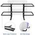 Glove Box Holder, Adhesive Wall-Mounted Metal Dispenser, Tool-Free Organizer for Rubber Latex Gloves, Facial Tissue