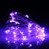 XINKAITE (10FT/3Meters) Purple Fairy Lights - Waterproof LED Starry String Lights for Indoor & Outdoor DIY Decoration
