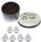 Jesus Christ Shaped Paper Clips, 100 Count Brown, Great for Collectors or Religious Gift, Comes in Round Tin