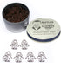 Jesus Christ Shaped Paper Clips, 100 Count Brown, Great for Collectors or Religious Gift, Comes in Round Tin