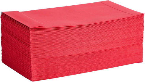 Okuna Outpost Red Envelopes for Money - 3.5 x 6.5 in, 100 Pack Paper Holders for Cash & Coins