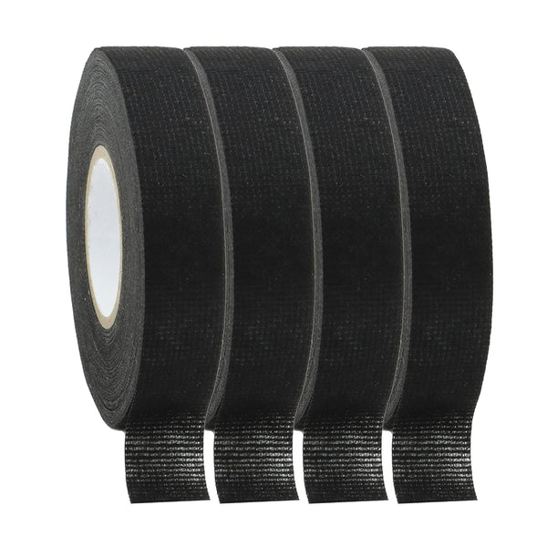 Wiring Harness Tape 19 mm X 15m - Black High Temp Wire Harness Wrapping Tape for Auto Electrical Protection