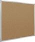 Mead Classic Cork Bulletin Board, 24" x 18", Corkboard with Aluminum Frame