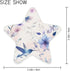 Burbuja Hummingbirds 0.2W Blue Flowers LED Night Light Plug into Wall Star-Shaped Nightlight Dusk to Dawn Auto Sensor