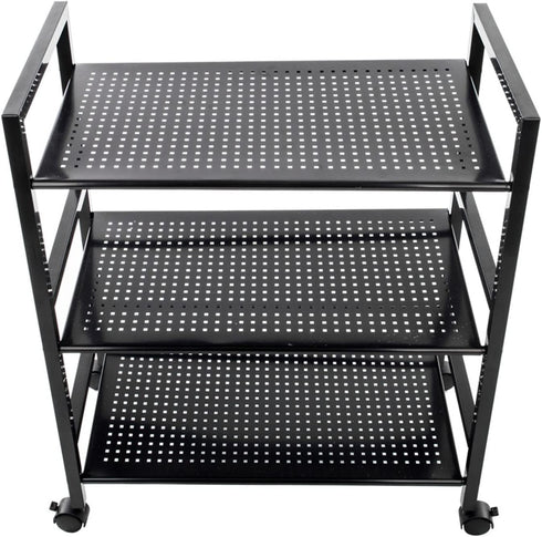 be current 3-Tier Cart,3-Shelf Utility Cart with Wheels Kitchen Island Trolley Serving Storage Shelf,Metal Rolling