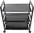 be current 3-Tier Cart,3-Shelf Utility Cart with Wheels Kitchen Island Trolley Serving Storage Shelf,Metal Rolling