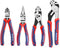 WORKPRO 4-Piece Pliers Set - Premium CR-V Construction Tool Set Including Long