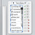 Chore Chart for Kids, Dry Erase Chore Board with 10 Sliders, Magnetic Marker, To Do List Checklist for Fridge, 2 Pack