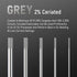YESWELDER TIG Welding Tungsten Electrode 2% Ceriated 1/16" x 7" (Gray, WC20/EWCe-2) 10-pk