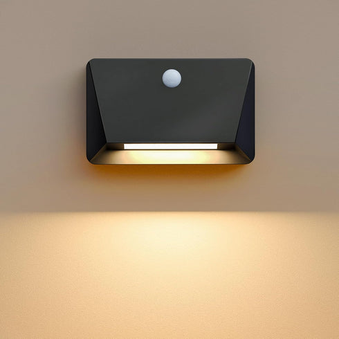 uuffoo Rechargeable Motion Sensor Wall Light, Magnetic Linkage Multi-Sensor Stair Lights with