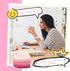 MSHUNKEJI 300 3x3 Pcs Index Card Heart Shaped Note Cards Blank Index Cards Pink Note Cards Colors Study Cards Blank