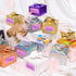 GUUDDAY 300Pcs Packaging Sparkling Thermal Label Oil and Water Adhesive Food Label Address for Retail Shipping Craft