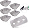 Gomake Replacement Blades for Bodyguard Vinyl Backing Cutter Knife, Stainless Steel, Pack of 50