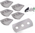 Gomake Replacement Blades for Bodyguard Vinyl Backing Cutter Knife, Stainless Steel, Pack of 50