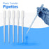 100pcs Plastic Disposable Transfer Pipettes - 3ml Calibrated Eye Droppers for Lip Gloss, Essential Oils & Laboratory