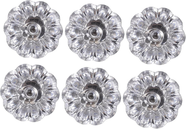 Angoily 6pcs Knobs for Bedside Cabinets Lightweight Replacement Handles for Storage and