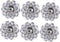 Angoily 6pcs Knobs for Bedside Cabinets Lightweight Replacement Handles for Storage and