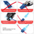 Delgada 360pcs Quick Splice Wire Connectors Kit, Electrical T Tap, Insulated Waterproof Terminals with Storage Box
