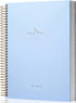 FLYING EAGLE Blank Paper Spiral Notebook, 8.5 x 11 Large Spiral Notebook, 210 Pages, Hardcover Sketchbook for Drawing