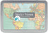 Cavallini Sticky Notes: Vintage Map