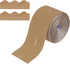 YOKIVE 1 Roll Bulletin Board Border - White Board Trim Edge Scalloped Cork Board Border for Classroom Decor