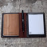 JJNUSA Compatible with Rocketbook Mini Cover, Handmade Distressed Genuine Leather Journal Notebook Cover, Dark Brown