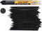 June Gold 36 Black (Raven #108) Colored 2.0 mm Lead Refills - Bold Thickness for Heavy Use, Break Resistant with