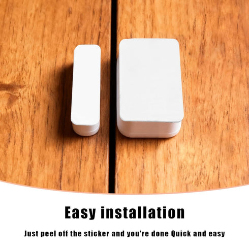 Sinbana 20 Kits Sensor Replacement Adhesive Pads for SimpliSafe, Safe Entry Sensor Adhesive Stickers Pre-Cut