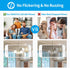 FUTIME 6Pack B11 E12 Bulbs, 5W 40 Bulbs,Warm 2700K Dimmable Bulb 450LM Bulb LED Candelabra Equal watt Edison Light