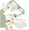 Whaline 48Pcs Funeral Thank You Cards Floral Sympathy Thank You Card with