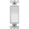 ENERLITES Single Pole Decorator Paddle Light Switch, Commercial Grade, 20A 120V-277V, White