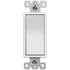 ENERLITES Single Pole Decorator Paddle Light Switch, Commercial Grade, 20A 120V-277V, White
