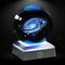 3D Galaxy Crystal Ball Night Light 3.15 inch Glass Ball Table Lamp