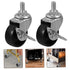 4pcs DECHOUS Home Caster Wheels with Brake Furniture Wheel Replacement for Smooth Rolling Carts and Furniture Easy