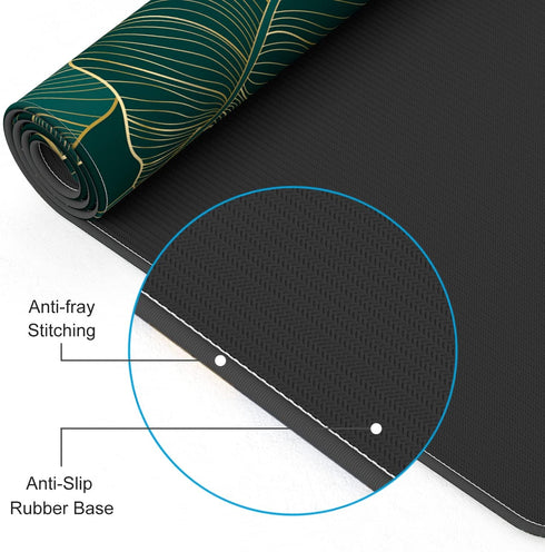 Large Mouse Pad with Wrist Support Set of 3, Ergonomic Memory Foam Keyboard Wrist Rest + XXL Extended Gaming Pad