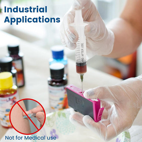 60ml Sterilization Packing Syringe with 14Ga 1.5 Inch Blunt Tip Needles, Pack of 4 for Glue Applicator